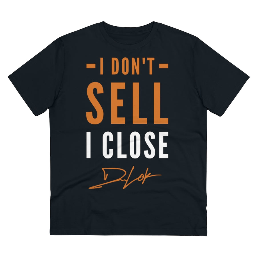 "I Don't Sell, I Close" Short-Sleeve Unisex Black T-Shirt