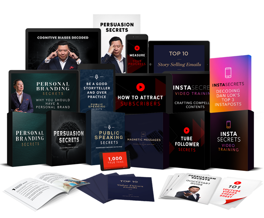 Dan Lok Social Media Collection