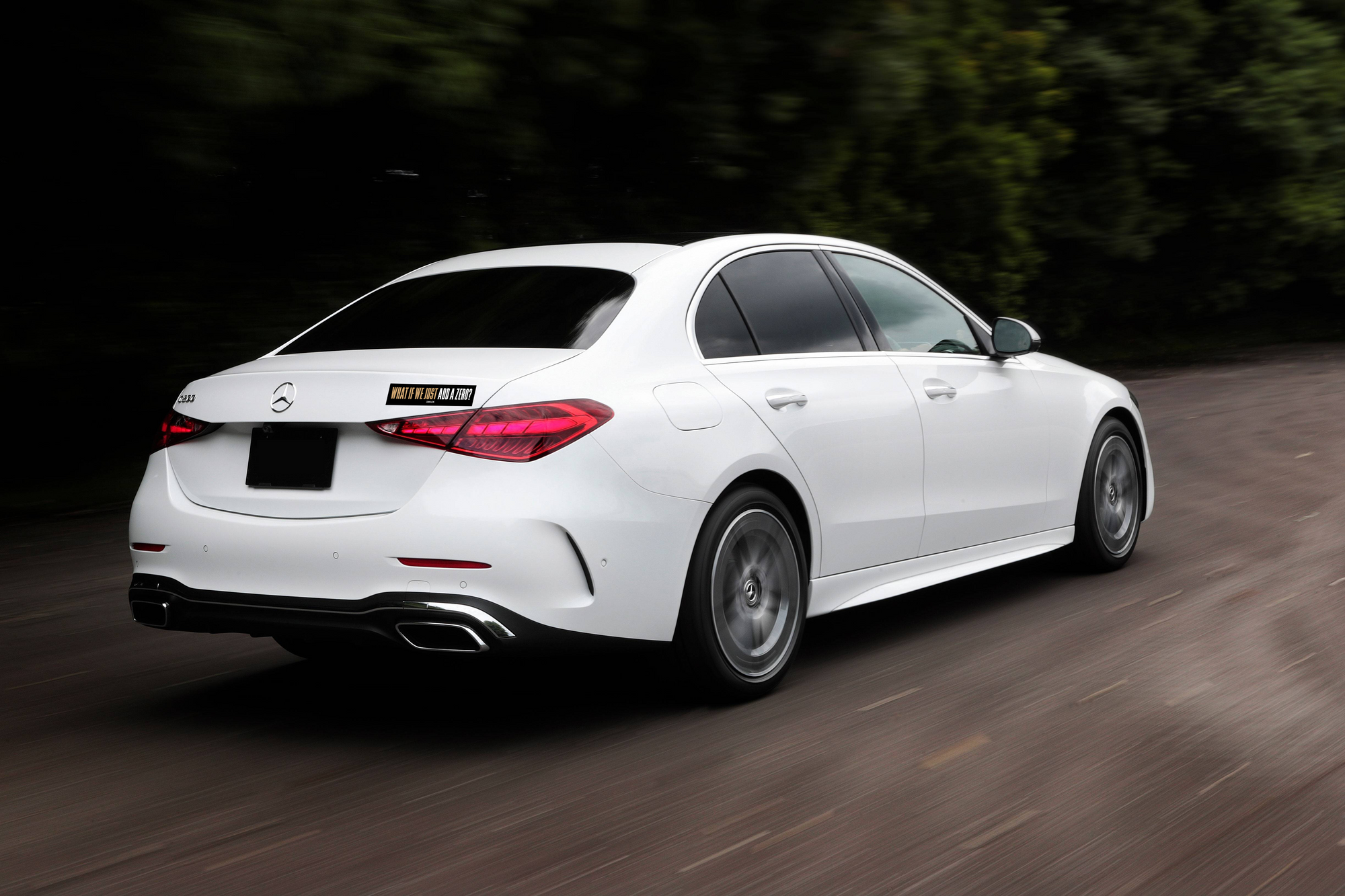 What If We Just Add A Zero Bumper Sticker (Black)