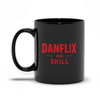 "Danflix For Skill" Black Mug