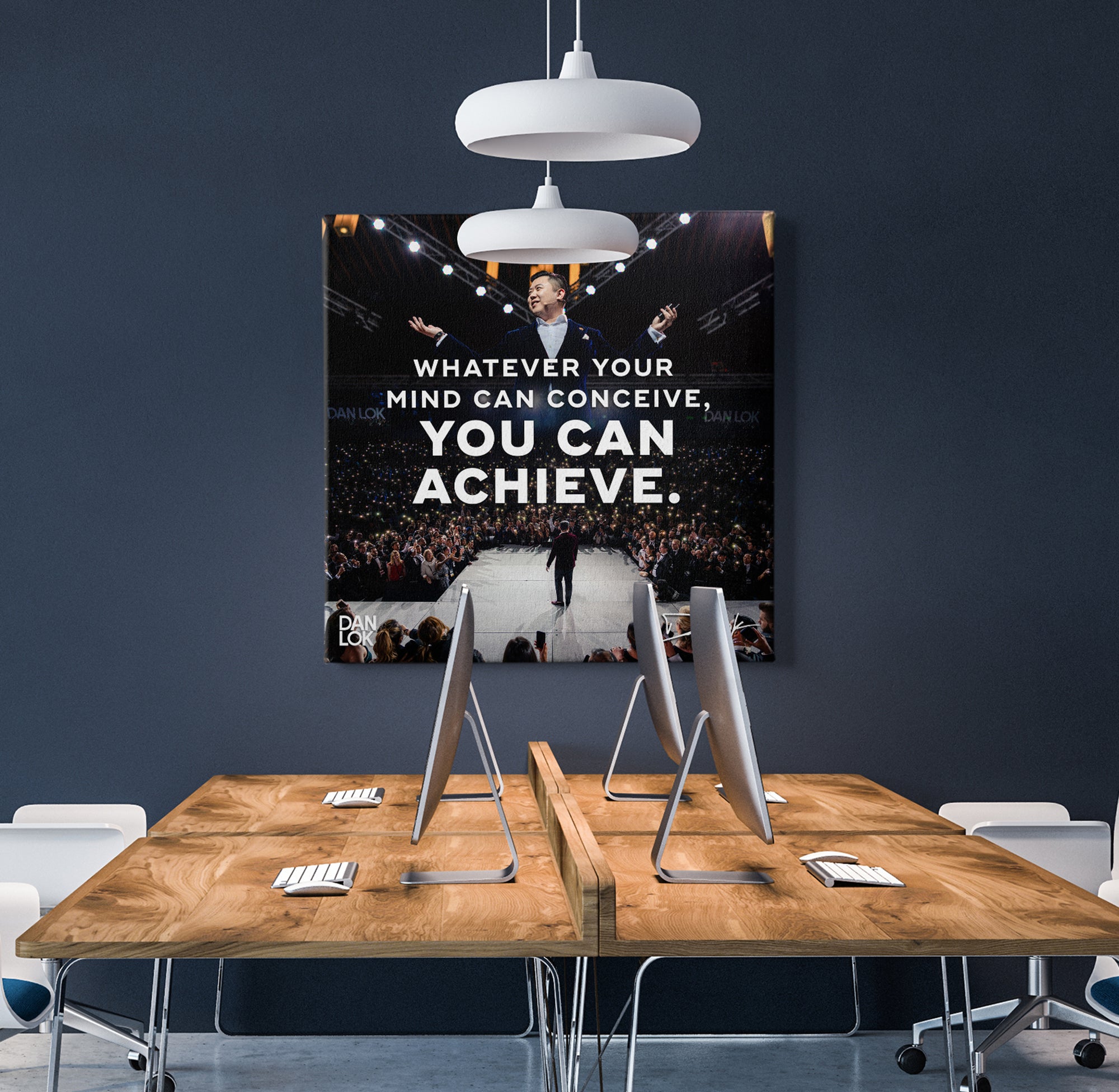 Whatever Your Mind Can Conceive You Can Achieve Canvas