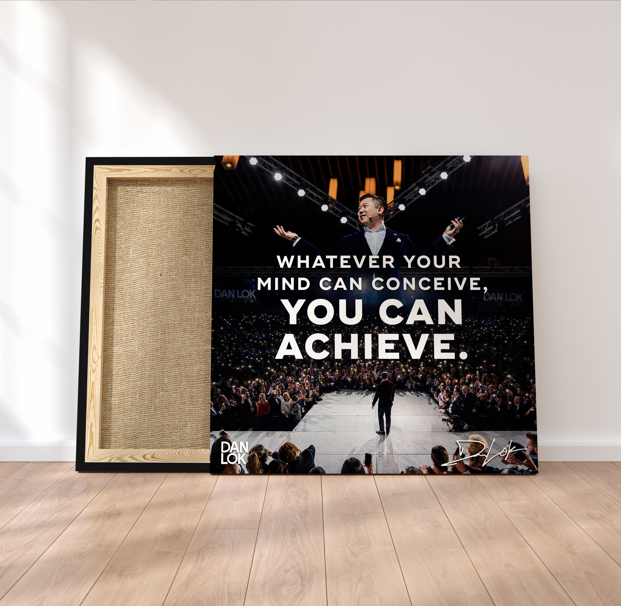 Whatever Your Mind Can Conceive You Can Achieve Canvas