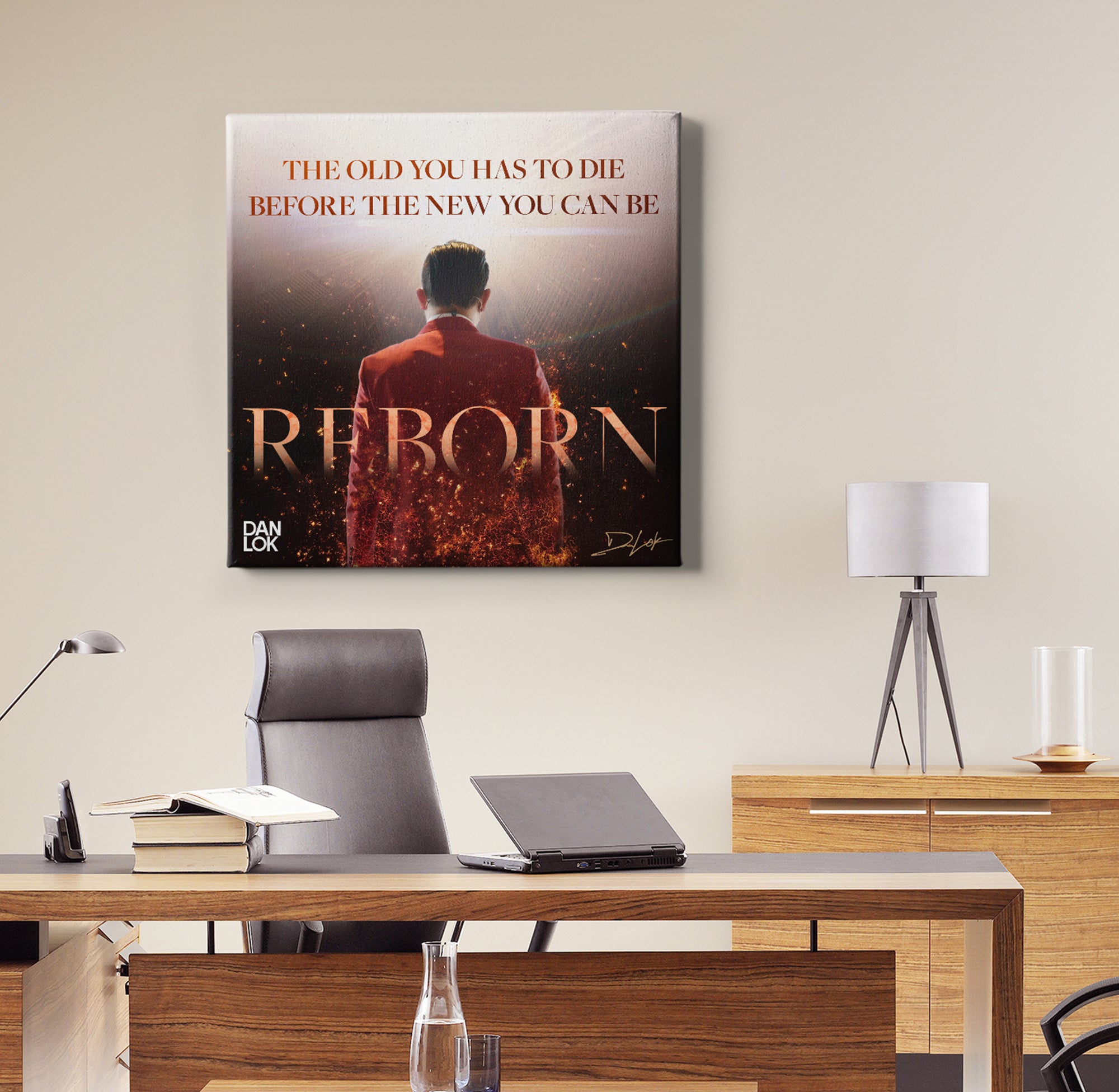 The Old You Has To Die Before You Can Be Reborn Canvas