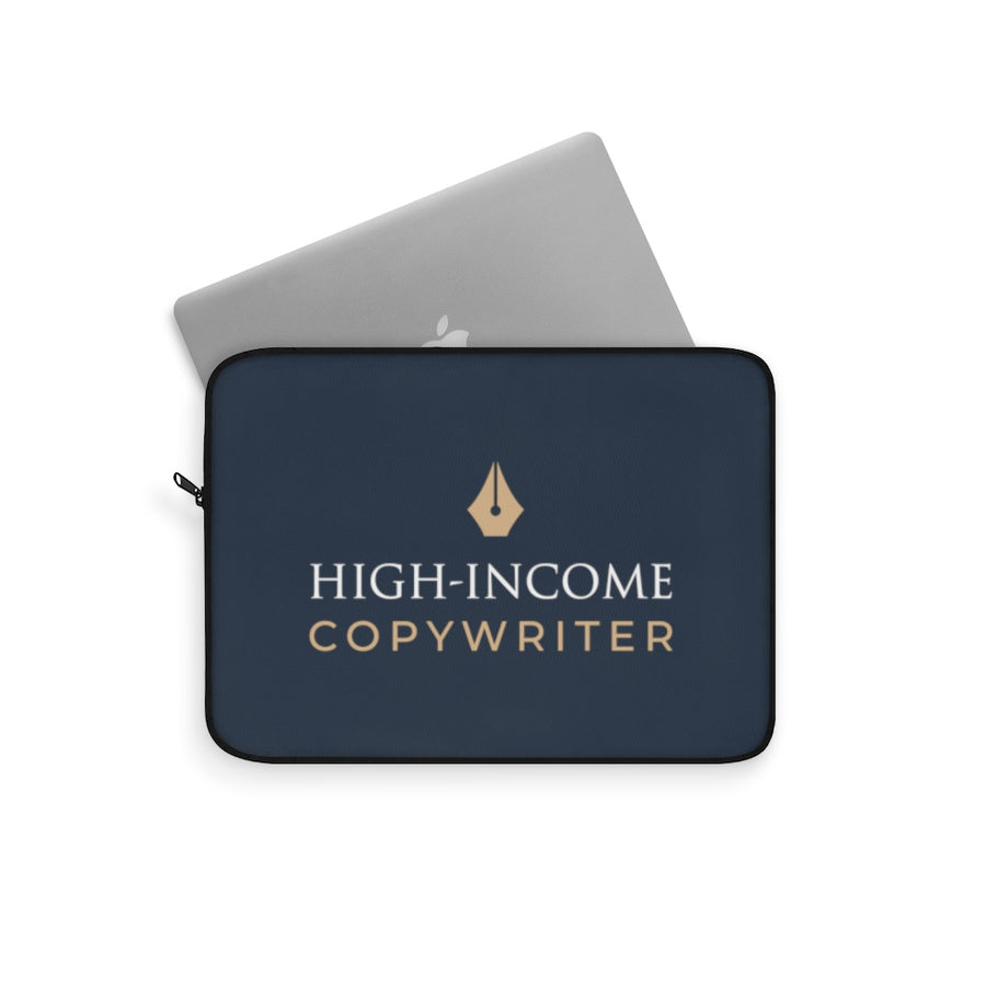High-Income Copywriter Laptop Sleeve