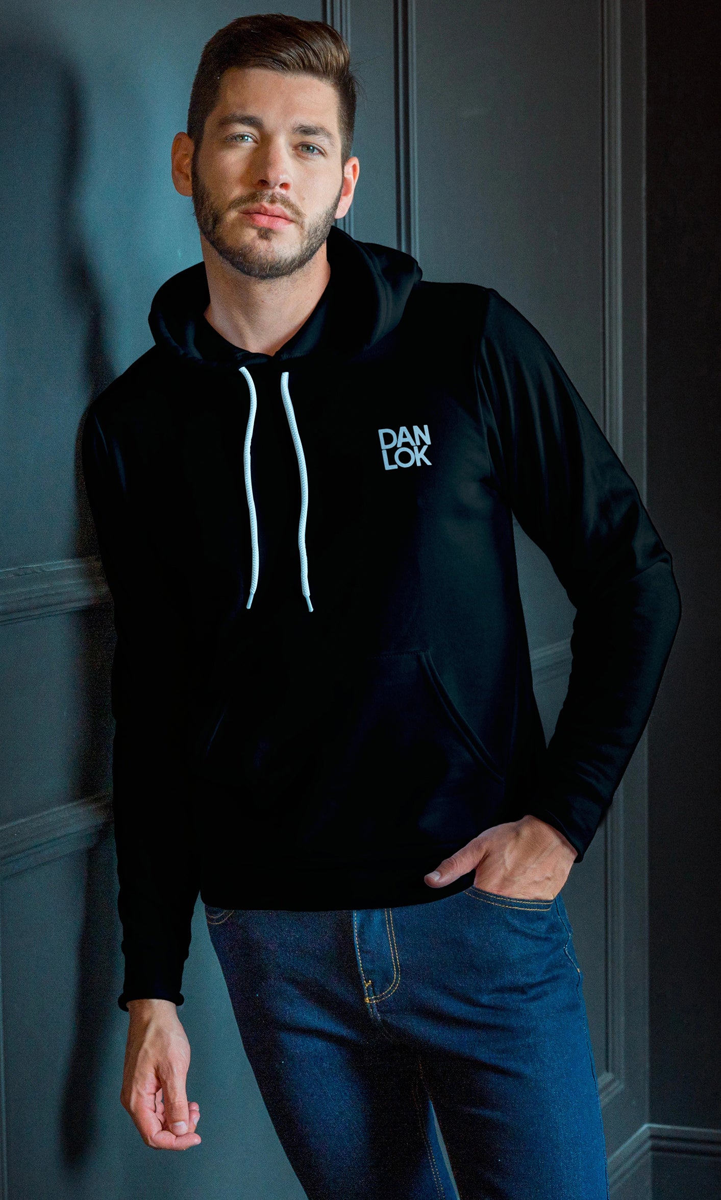 Dan Lok Essentials Black Pullover Hoodie