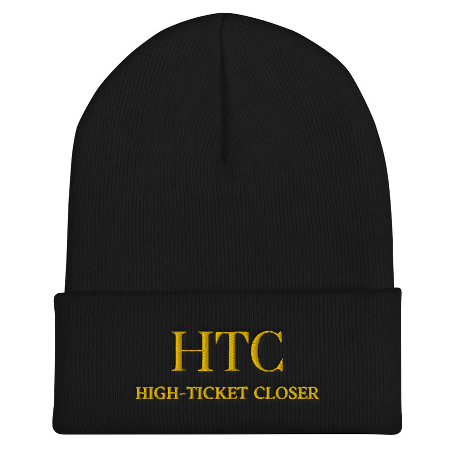 High Ticket Closer Cuffed Beanie