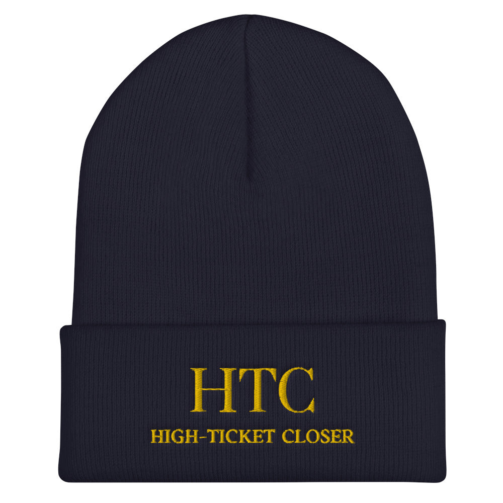 High Ticket Closer Cuffed Beanie