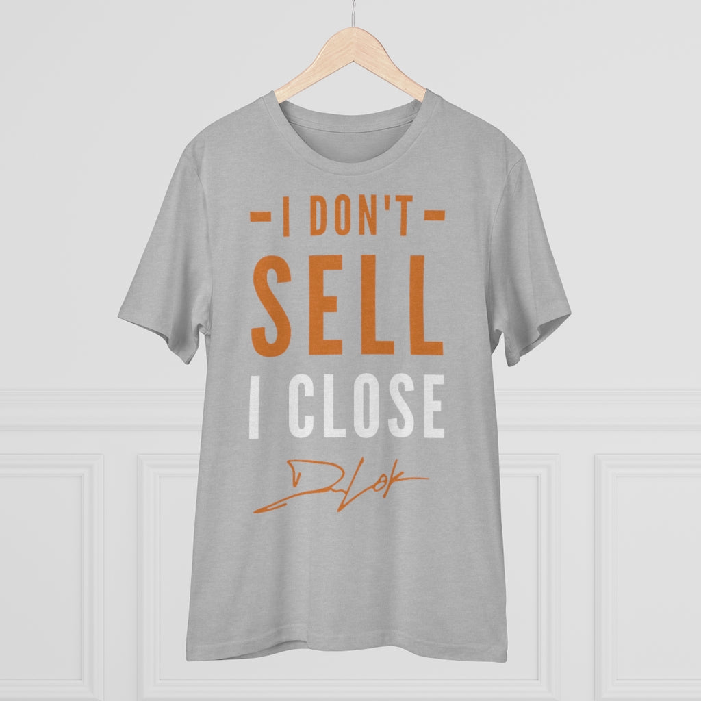 "I Don't Sell, I Close" Short-Sleeve Unisex Grey T-Shirt