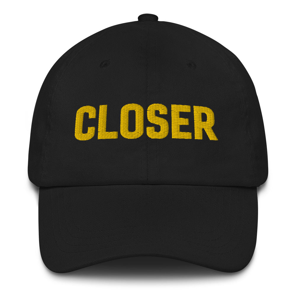 CLOSER Curved Brim Cap