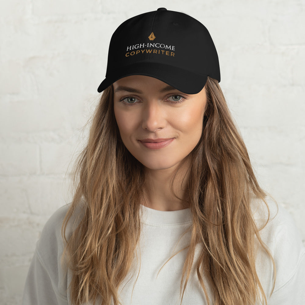 High Income Copywriter Baseball Hat