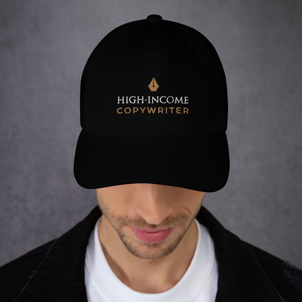 High Income Copywriter Baseball Hat