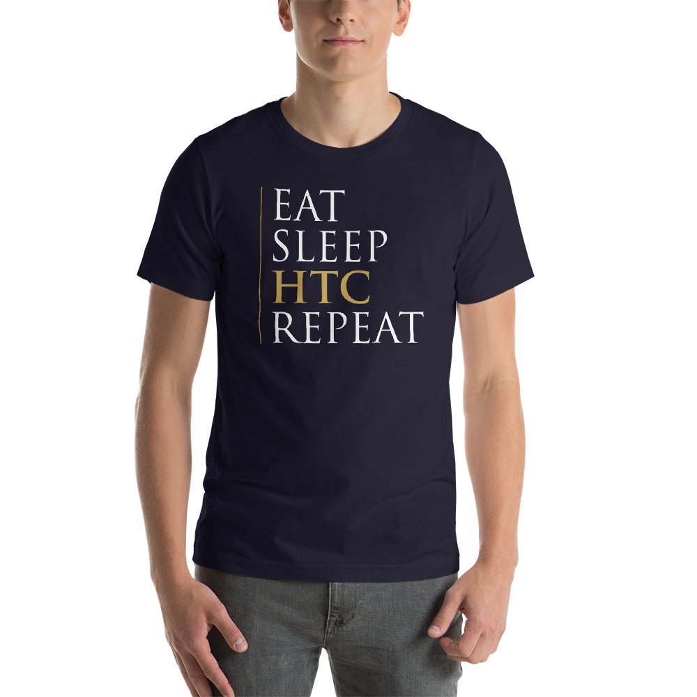 Eat Sleep Code Repeat Programmer by Shir Tom
