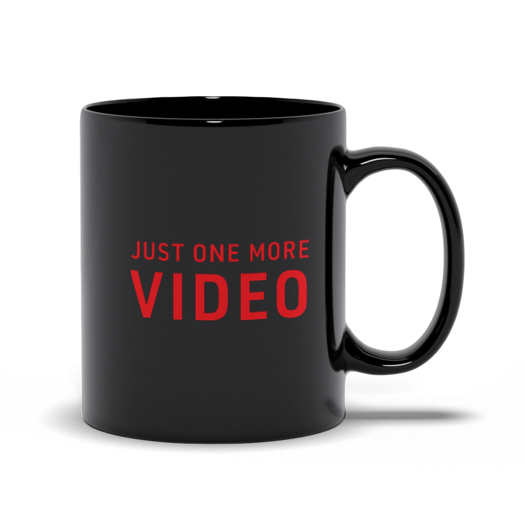"Danflix For Skill" Black Mug